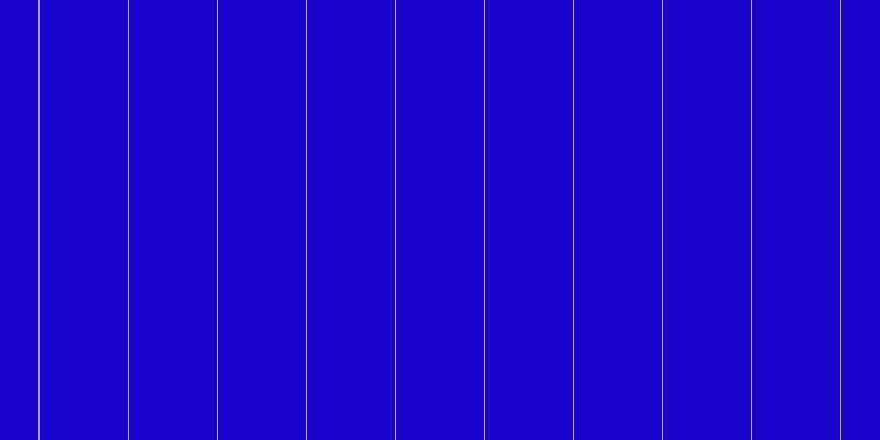 #1804cd, #caa393 vertical lines, one pixels wide, eighty pixels apart
