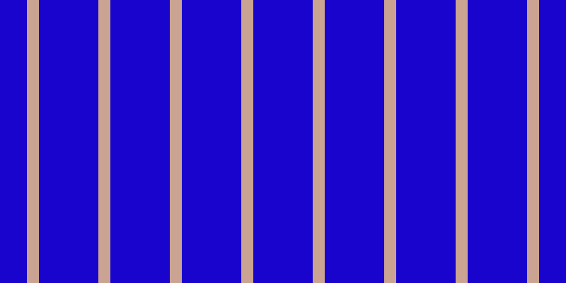 #1804cd, #caa393 vertical lines, seventeen pixels wide, eighty-four pixels apart