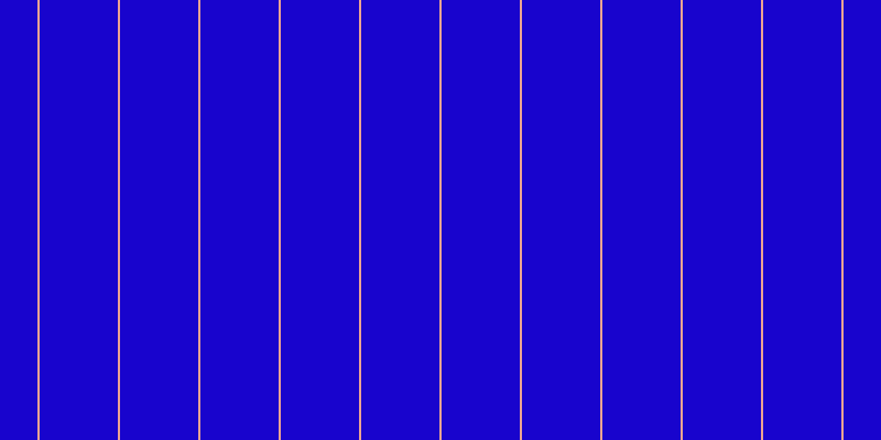 #1804cd, #eba393 vertical lines, two pixels wide, seventy-one pixels apart