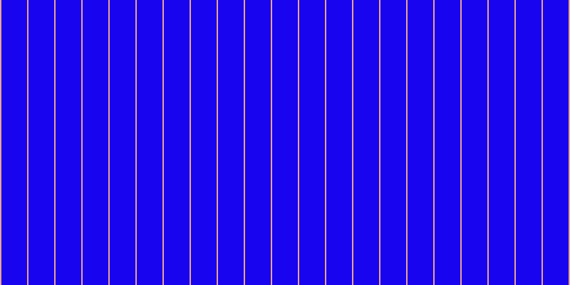 #1804ee, #eba393 vertical lines, two pixels wide, thirty-six pixels apart
