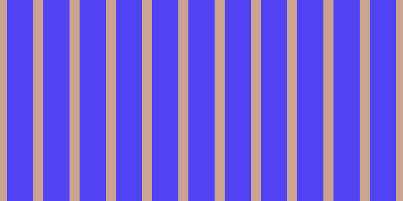#1804ee (75%), #caa393 vertical lines, twenty pixels wide, fifty-two pixels apart