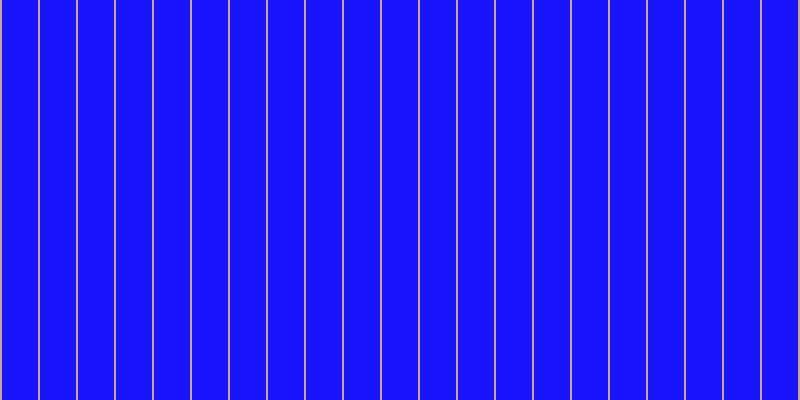 #1813fa, #caa393 vertical lines, two pixels wide, thirty-six pixels apart