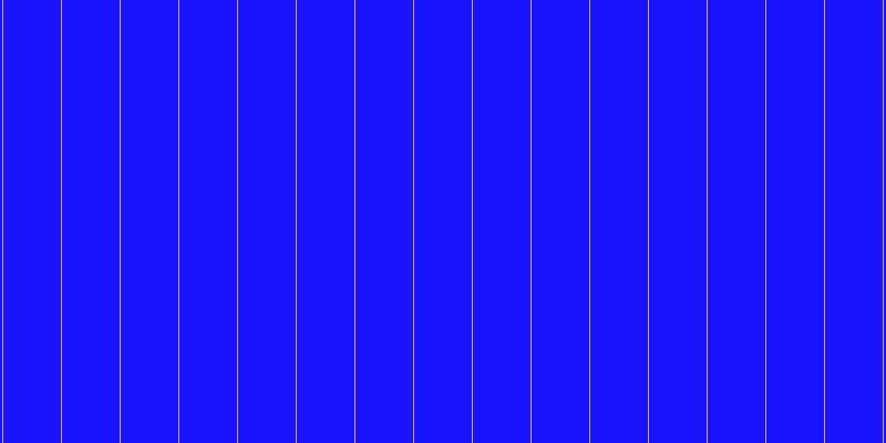 #1813fa, #caa393 vertical lines, one pixels wide, fifty-two pixels apart