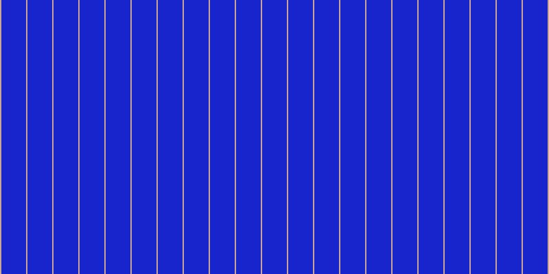 #1825cd, #caa393 vertical lines, two pixels wide, thirty-six pixels apart