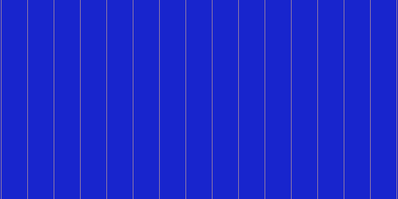 #1825cd, #caa393 vertical lines, one pixels wide, fifty-two pixels apart