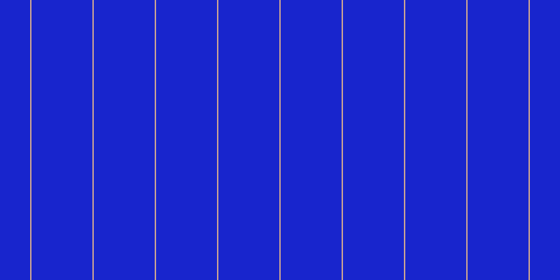 #1825cd, #caa393 vertical lines, two pixels wide, eighty-seven pixels apart