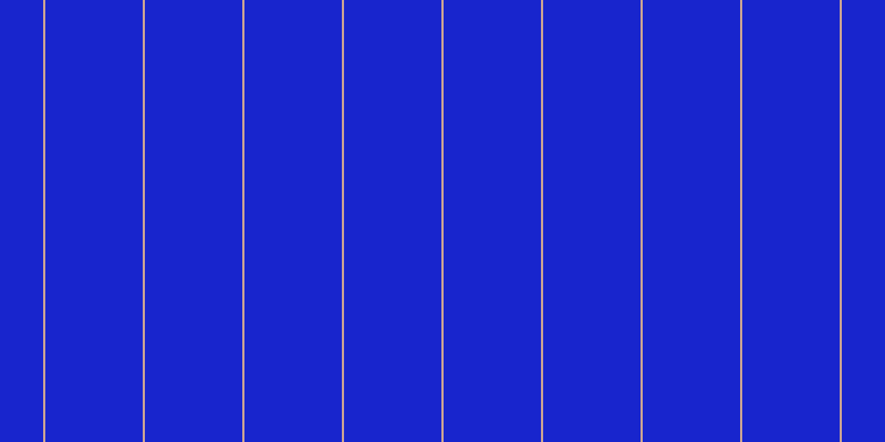 #1825cd, #caa393 vertical lines, two pixels wide, eighty-eight pixels apart