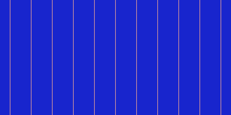 #1825cd, #eba393 vertical lines, two pixels wide, seventy-one pixels apart