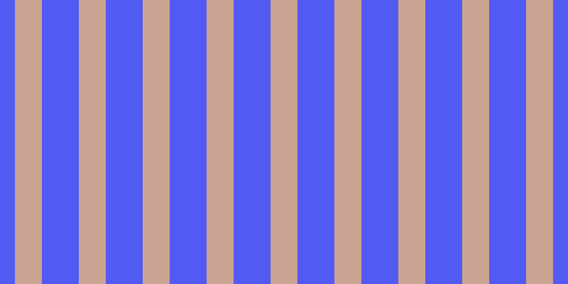 #1825ee (75%), #caa393 vertical lines, thirty-eight pixels wide, fifty-two pixels apart