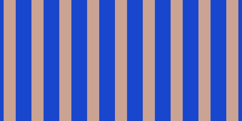 #1846cd, #caa393 vertical lines, forty pixels wide, fifty-two pixels apart