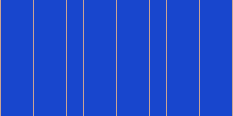 #1846cd, #caa393 vertical lines, two pixels wide, fifty-five pixels apart
