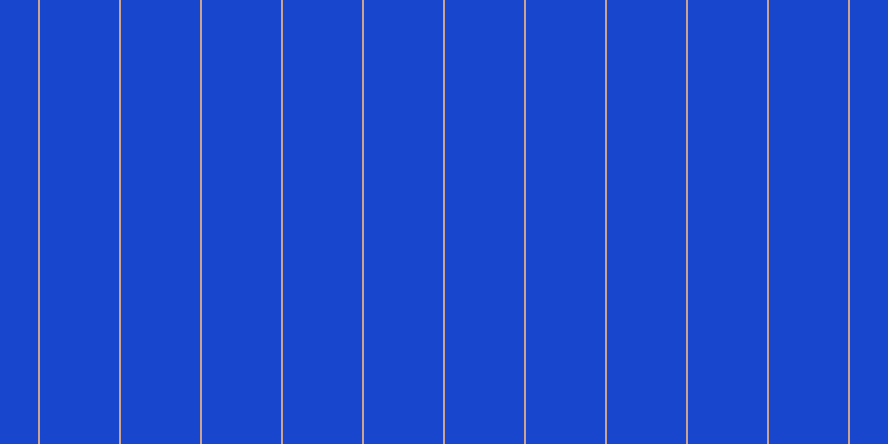 #1846cd, #caa393 vertical lines, two pixels wide, seventy-one pixels apart