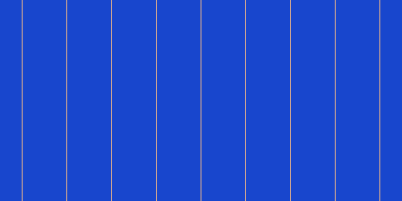 #1846cd, #caa393 vertical lines, two pixels wide, eighty-seven pixels apart