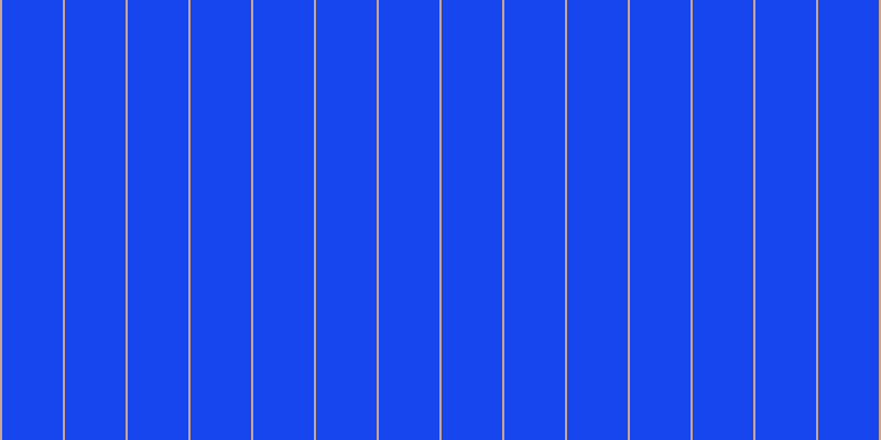 #1846ee, #caa393 vertical lines, two pixels wide, fifty-five pixels apart