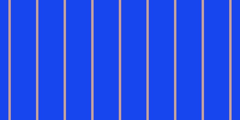 #1846ee, #caa393 vertical lines, eight pixels wide, eighty-four pixels apart