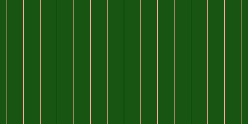 #185513, #eba393 vertical lines, two pixels wide, fifty-two pixels apart