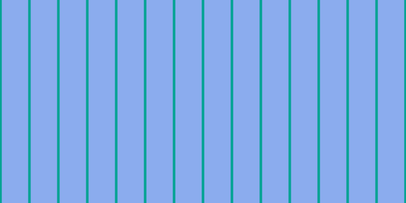 #185ae0 (50%), #04a393 vertical lines, five pixels wide, fifty-two pixels apart