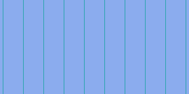 #185ae0 (50%), #04a393 vertical lines, two pixels wide, eighty-four pixels apart