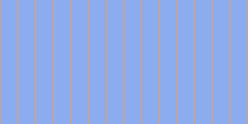 #185ae0 (50%), #caa393 vertical lines, five pixels wide, fifty-two pixels apart