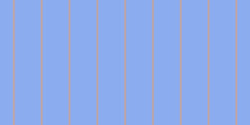 #185ae0 (50%), #caa393 vertical lines, five pixels wide, eighty-four pixels apart