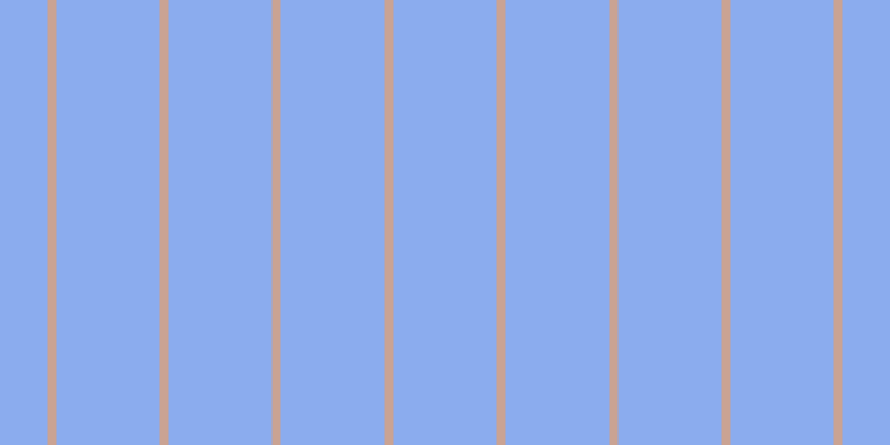 #185ae0 (50%), #caa393 vertical lines, eight pixels wide, ninety-three pixels apart