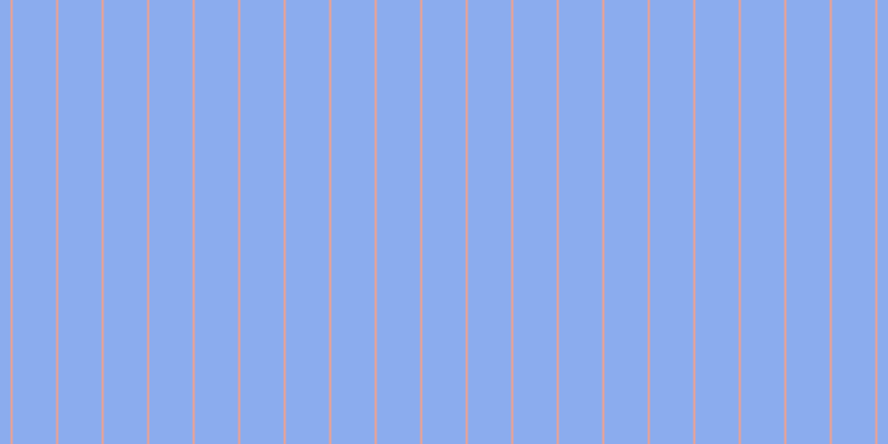 #185ae0 (50%), #eba393 vertical lines, two pixels wide, thirty-nine pixels apart