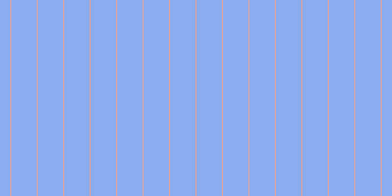 #185ae0 (50%), #eba393 vertical lines, two pixels wide, fifty-two pixels apart
