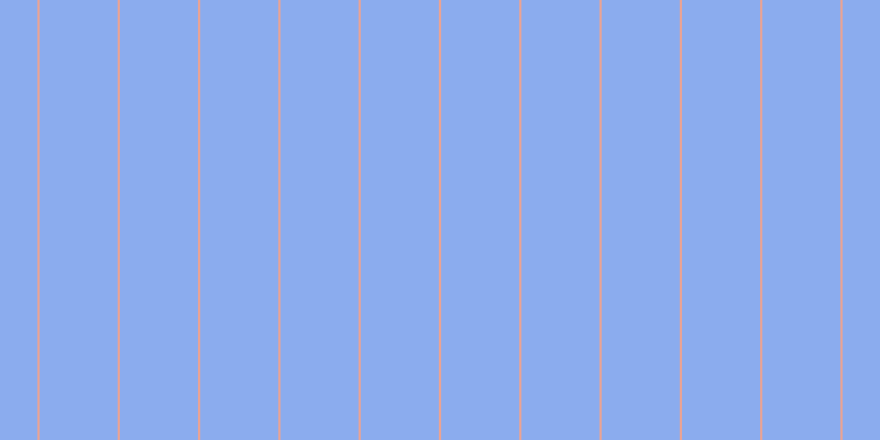 #185ae0 (50%), #eba393 vertical lines, two pixels wide, seventy-one pixels apart