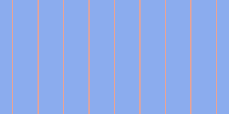 #185ae0 (50%), #eba393 vertical lines, four pixels wide, eighty-five pixels apart