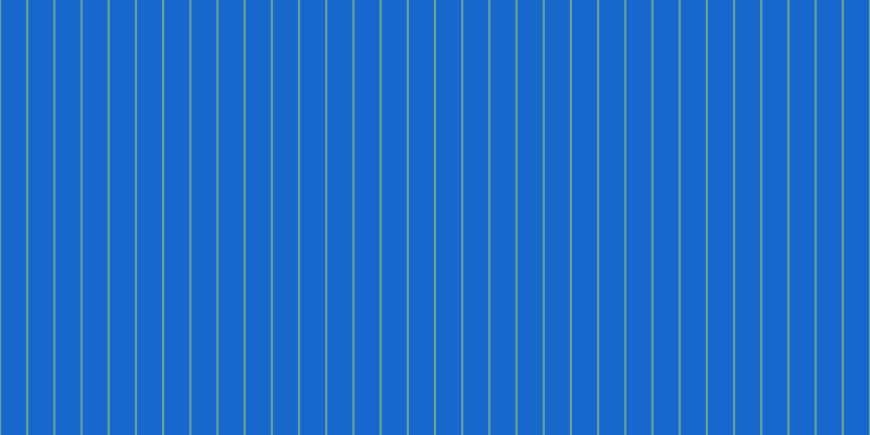 #1867cd, #67a393 vertical lines, two pixels wide, twenty-three pixels apart