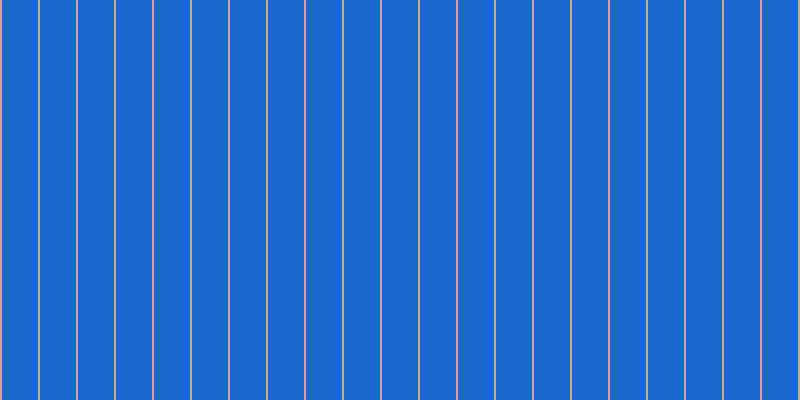 #1867cd, #caa393 vertical lines, two pixels wide, thirty-six pixels apart