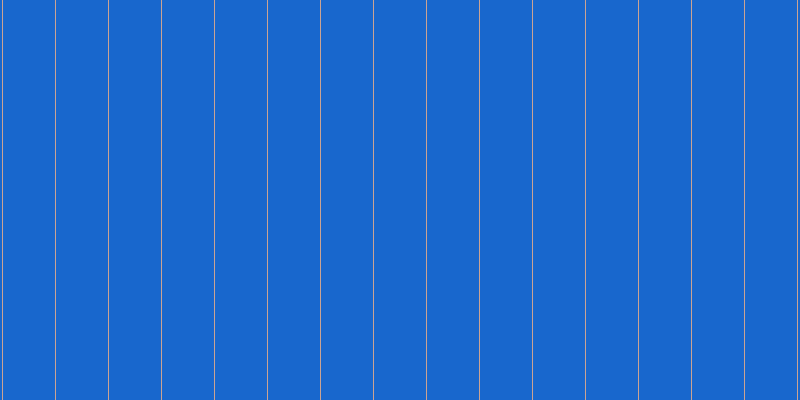 #1867cd, #caa393 vertical lines, one pixels wide, fifty-two pixels apart