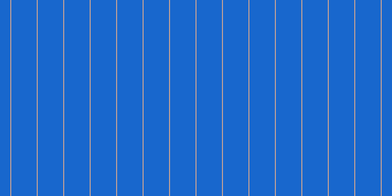 #1867cd, #caa393 vertical lines, two pixels wide, fifty-two pixels apart