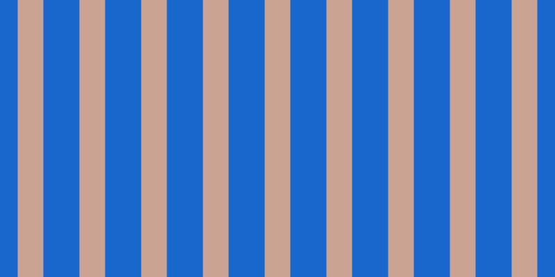 #1867cd, #caa393 vertical lines, thirty-seven pixels wide, fifty-two pixels apart