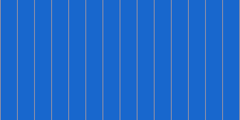 #1867cd, #caa393 vertical lines, two pixels wide, fifty-five pixels apart