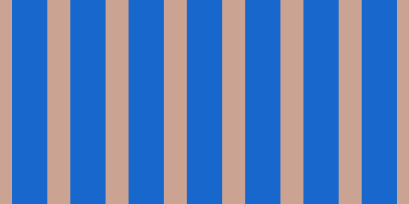 #1867cd, #caa393 vertical lines, forty-five pixels wide, sixty-nine pixels apart