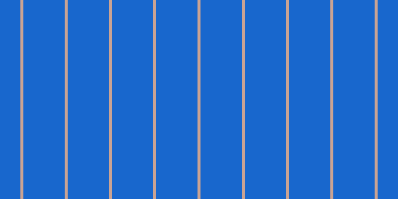 #1867cd, #caa393 vertical lines, six pixels wide, eighty-three pixels apart