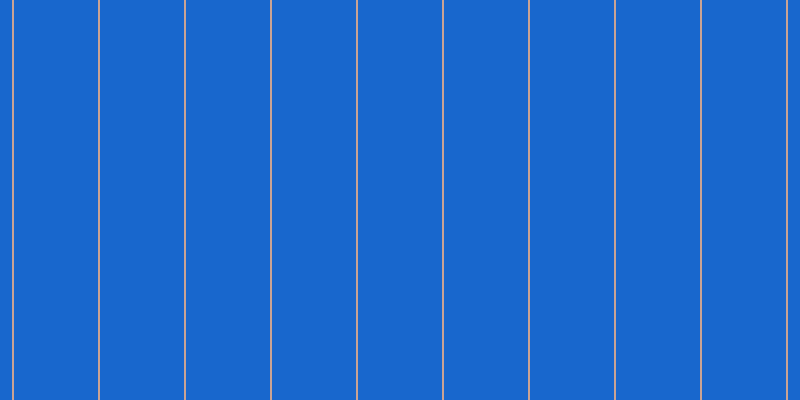 #1867cd, #caa393 vertical lines, two pixels wide, eighty-four pixels apart