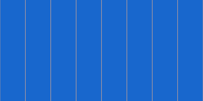 #1867cd, #caa393 vertical lines, two pixels wide, ninety-eight pixels apart