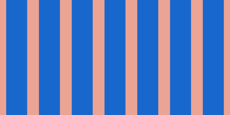 #1867cd, #eba393 vertical lines, forty-one pixels wide, seventy-three pixels apart