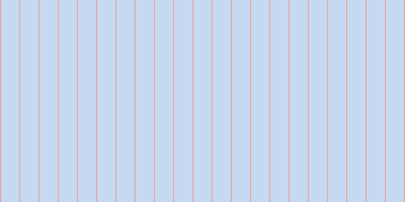 #1867cd (25%), #eba393 vertical lines, two pixels wide, thirty-six pixels apart