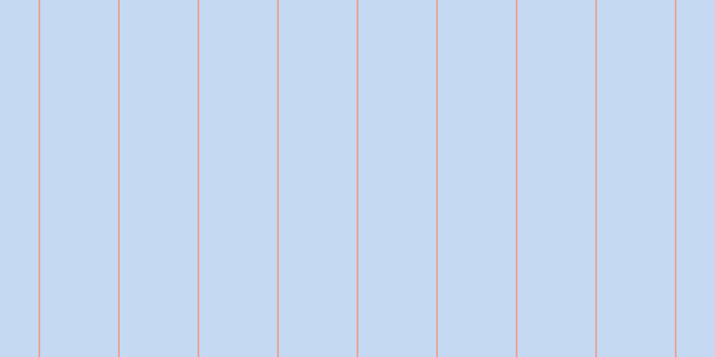 #1867cd (25%), #eba393 vertical lines, two pixels wide, eighty-seven pixels apart