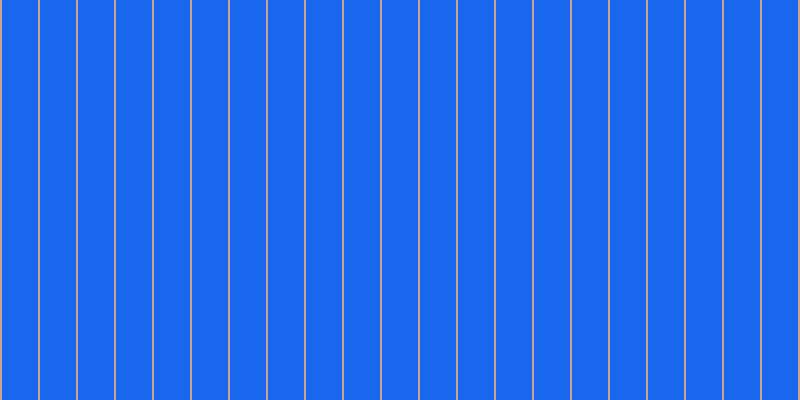 #1867ee, #caa393 vertical lines, two pixels wide, thirty-six pixels apart