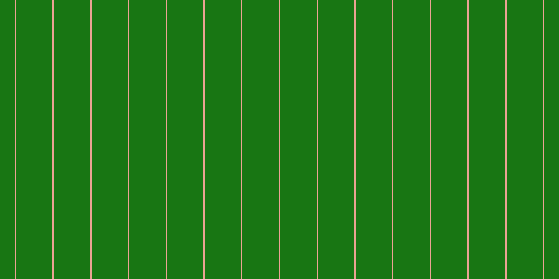 #187613, #eba393 vertical lines, two pixels wide, fifty-two pixels apart