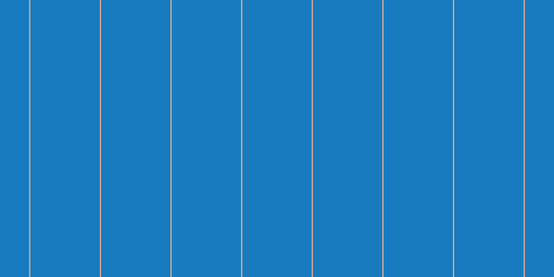 #187bbf, #caa393 vertical lines, two pixels wide, one hundred pixels apart