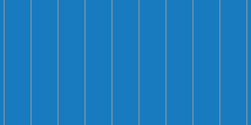 #187bbf, #caa393 vertical lines, two pixels wide, eighty-four pixels apart