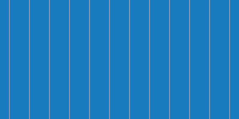 #187bbf, #eba393 vertical lines, two pixels wide, sixty-five pixels apart