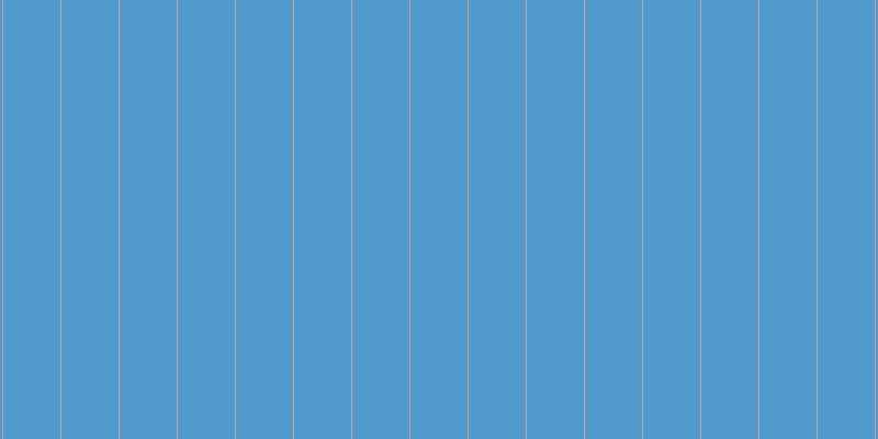 #187bbf (75%), #caa393 vertical lines, one pixels wide, fifty-two pixels apart