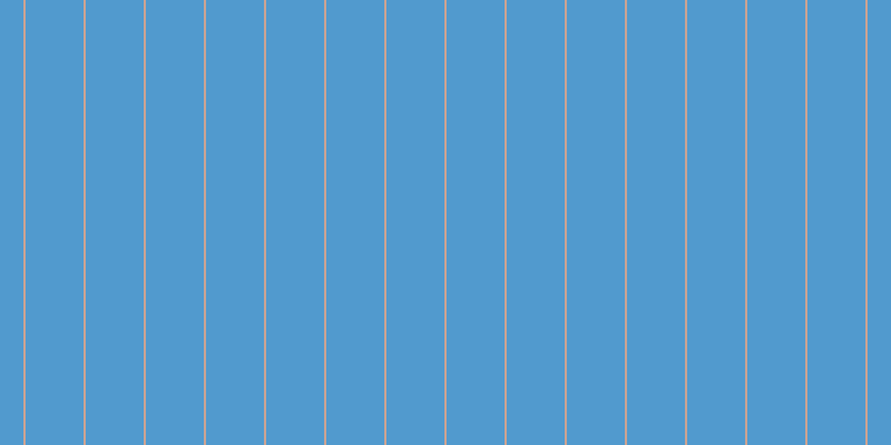 #187bbf (75%), #caa393 vertical lines, two pixels wide, fifty-two pixels apart