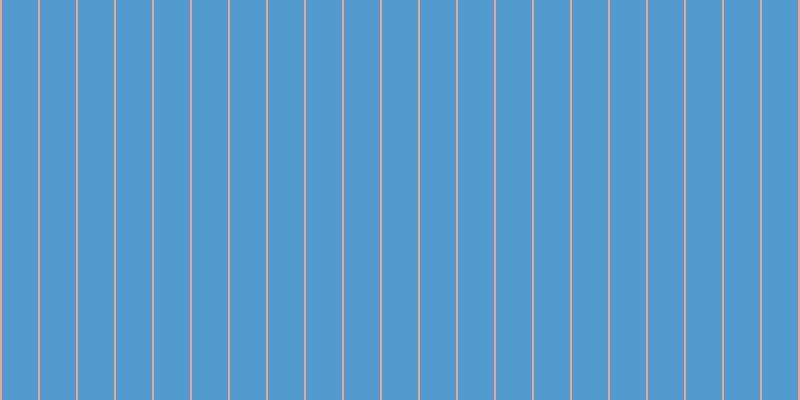 #187bbf (75%), #eba393 vertical lines, two pixels wide, thirty-six pixels apart